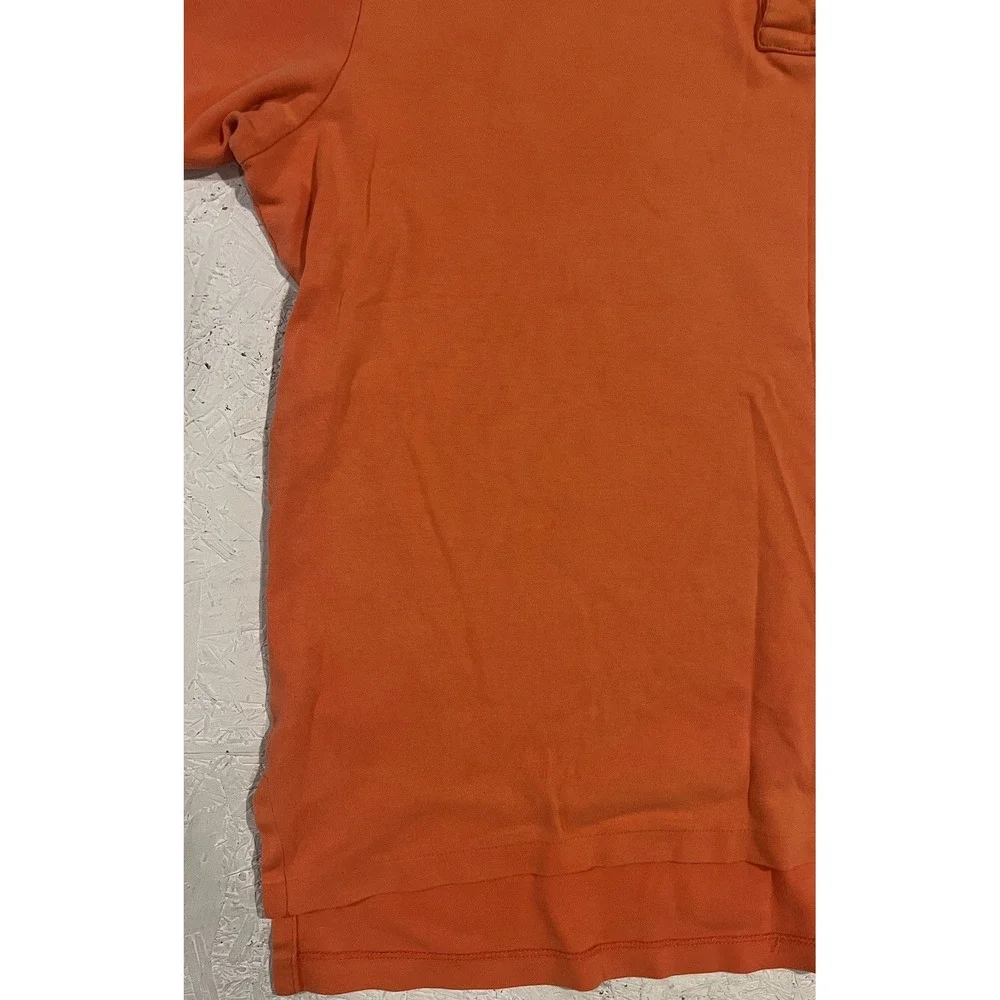 Polo Ralph Lauren Polo Shirt Mens XL Orange‎ Short Sleeve Classic Pony Logo